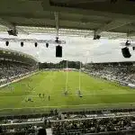 Sonorisation au stade du hameau pour la section paloise.