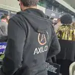 Installation audiovisuelle sur mesure avec sonorisation, éclairage et vidéo sur la terrasse du stade Atlantique de Bordeaux